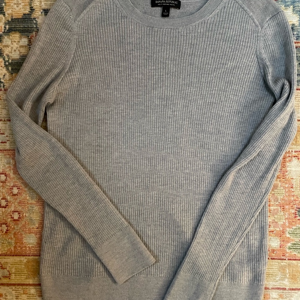 Banana Republic Ribbed Merino wool sweater